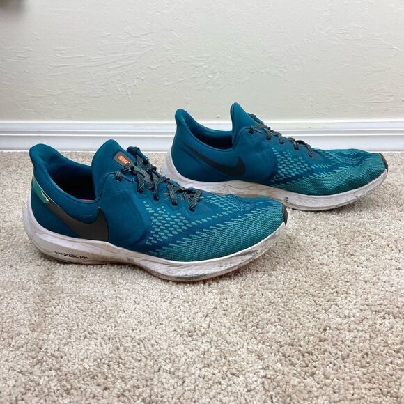 Nike Air Zoom Winflo 6 Running Shoes - Midnight Turquoise - Picture 2 of 7